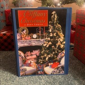 Tiffany & Co. Holiday Christmas Book with Blue and Red Cover 126